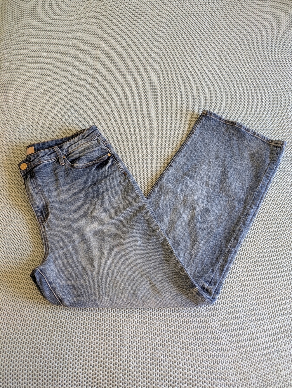 KUT Sienna Wide Leg Hi-Rise Jeans Sz 14 - Picture 7 of 12
